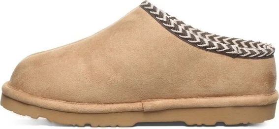 Bearpaw Women's TABITHA VEGAN Slippers | Iced Coffee | Size - Image 2