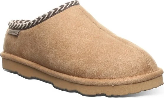 Bearpaw Women's TABITHA VEGAN Slippers | Iced Coffee | Size
