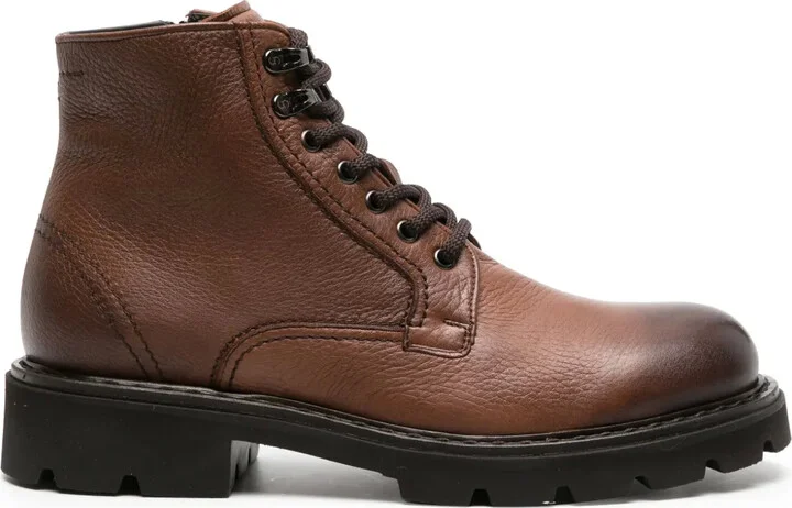Beatles leather ankle boots
