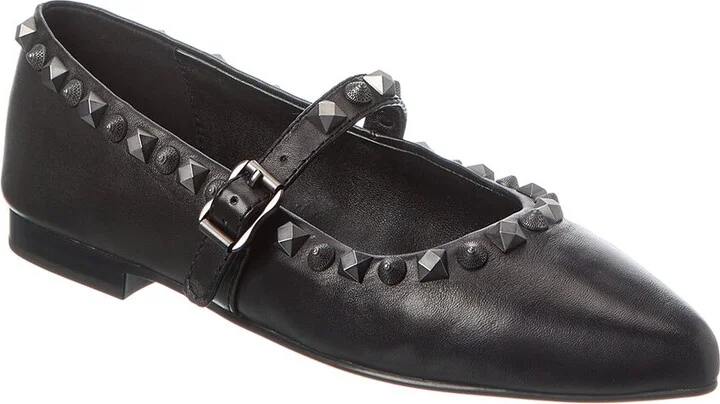 Beatnik Leather Flat