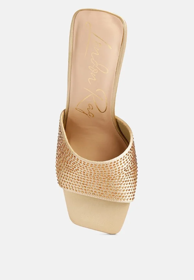Beatrice Heat Set Mid Heel Sandals - Image 3