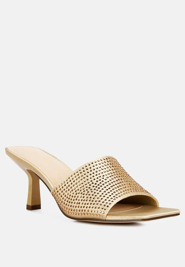 Beatrice Heat Set Mid Heel Sandals - Image 4