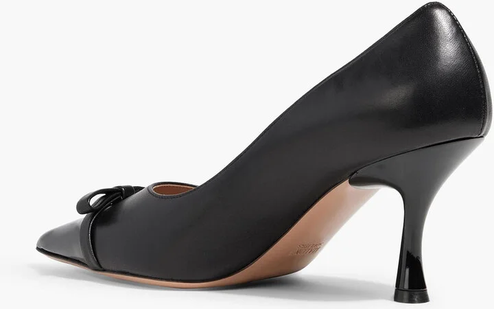 Beatrix 70 bow-detailed leather pumps - Image 3