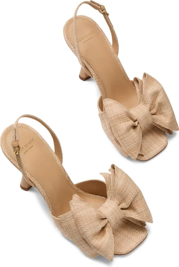 Beau Raffia Slingback Sandal - Image 5