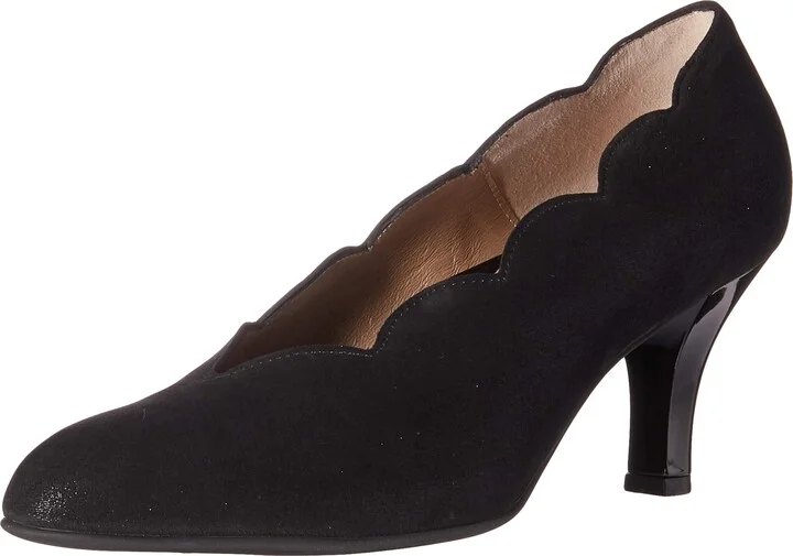 Black Shimmering Suede
