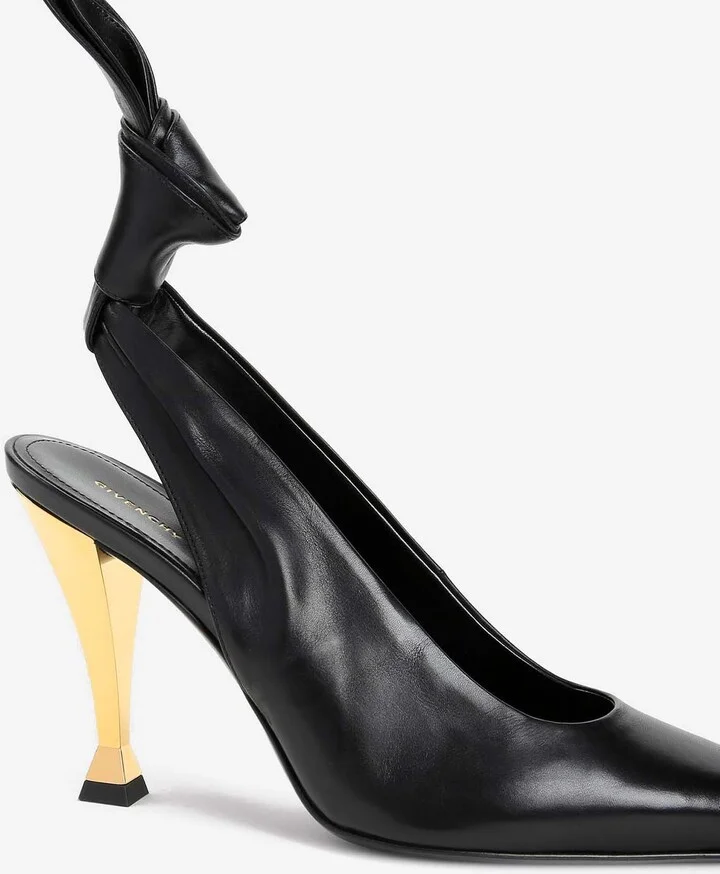 Beauw 95 Slingback Leather Pumps - Image 3