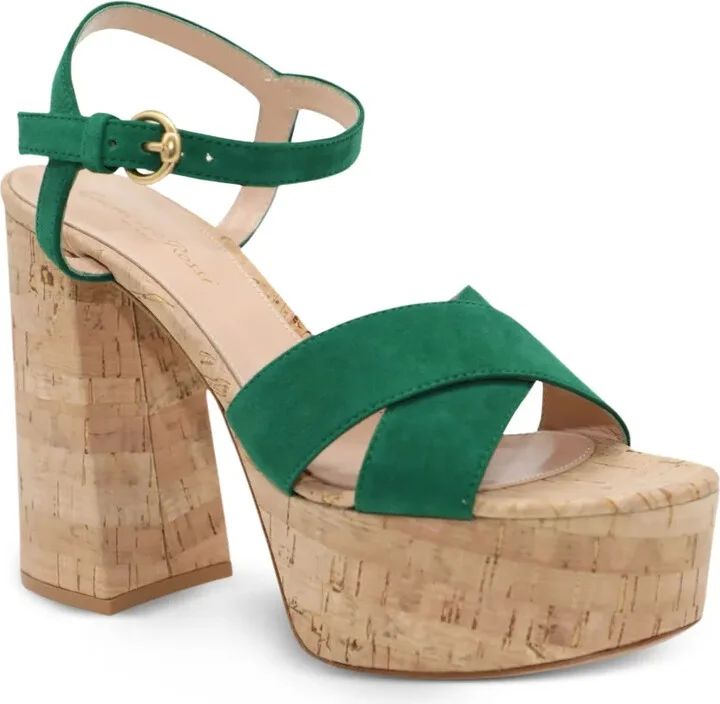 Bebe 120mm leather sandals - Image 2