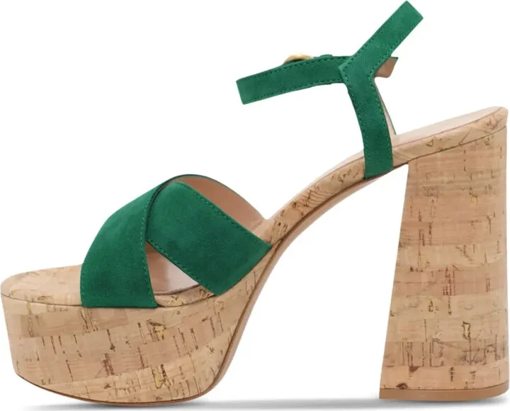Bebe 120mm leather sandals - Image 3
