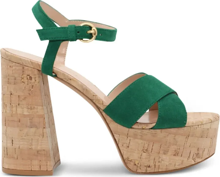 Bebe 120mm leather sandals