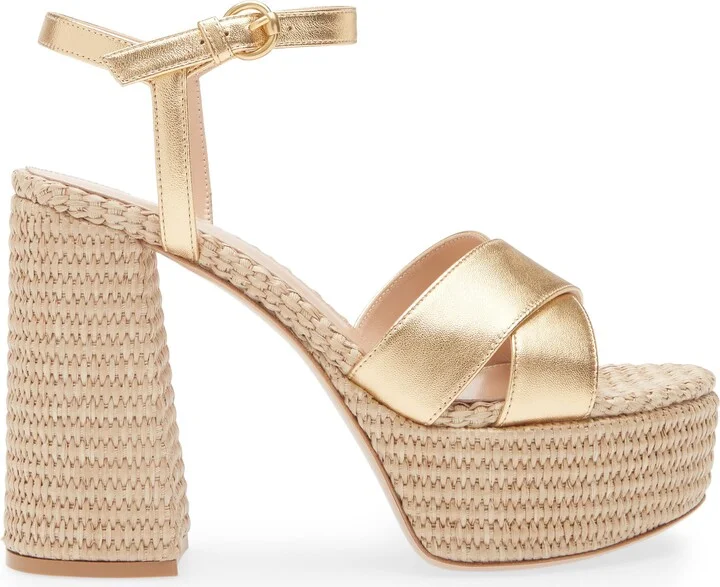 Bebe Quarter Strap Platform Sandal - Image 3