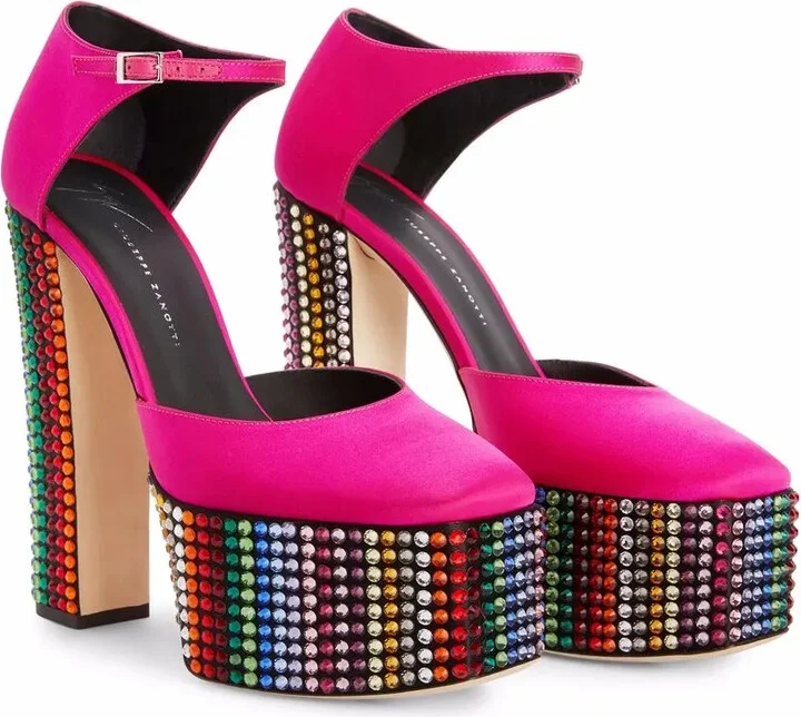 Bebe Strass studded platform sandals - Image 2