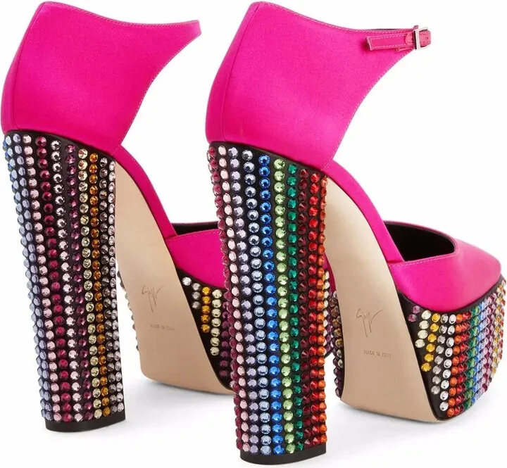 Bebe Strass studded platform sandals - Image 3