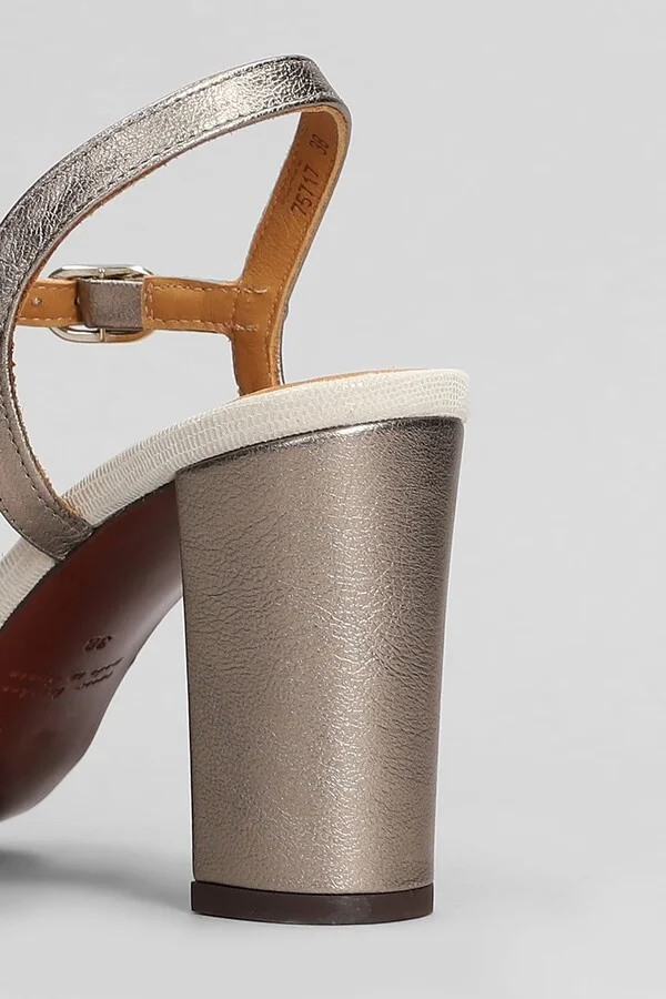 Bechill Sandals In Beige Leather - Image 5