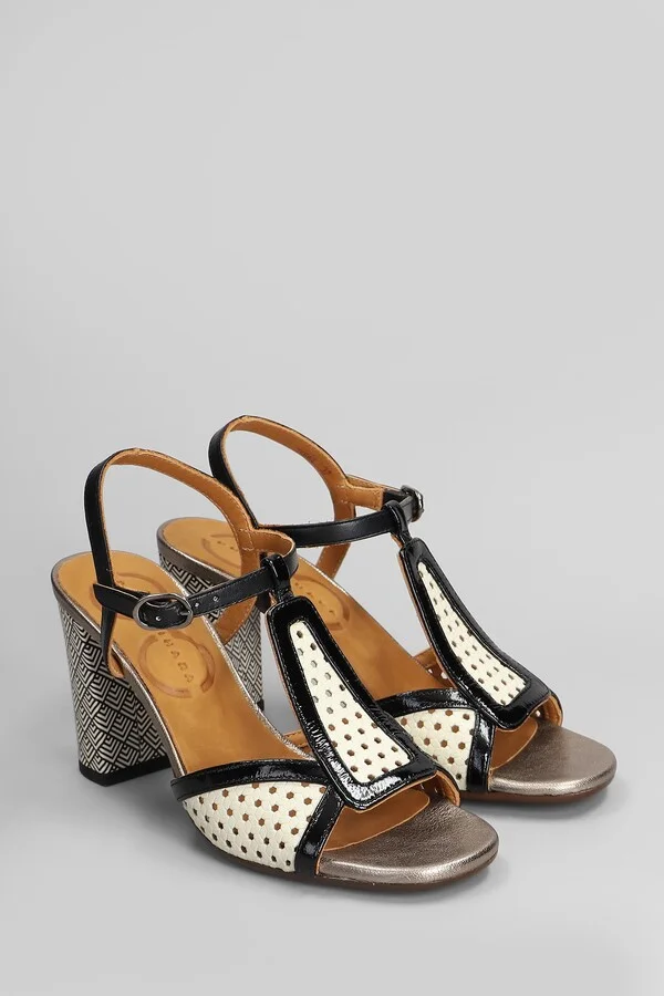 Bechill Sandals In White Leather - Image 2