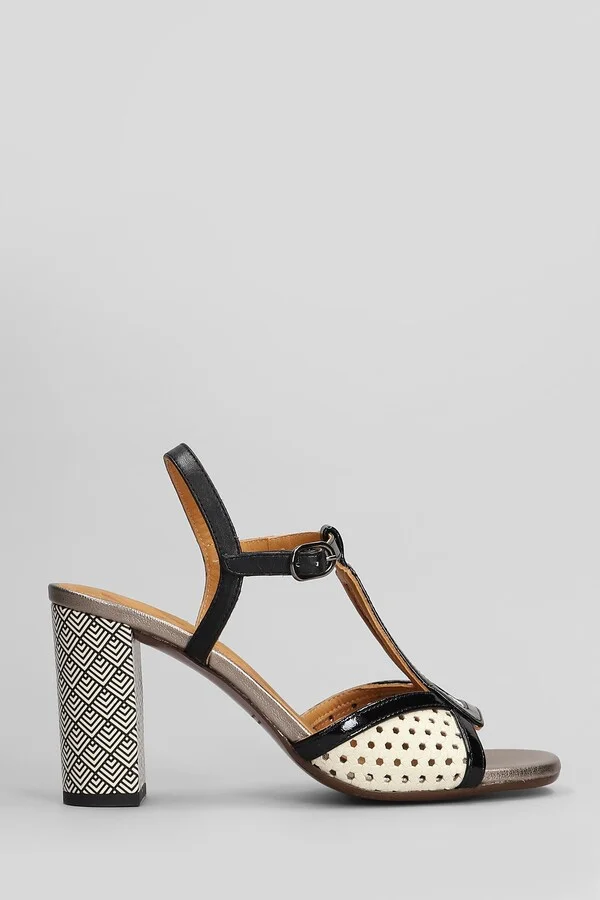 Bechill Sandals In White Leather