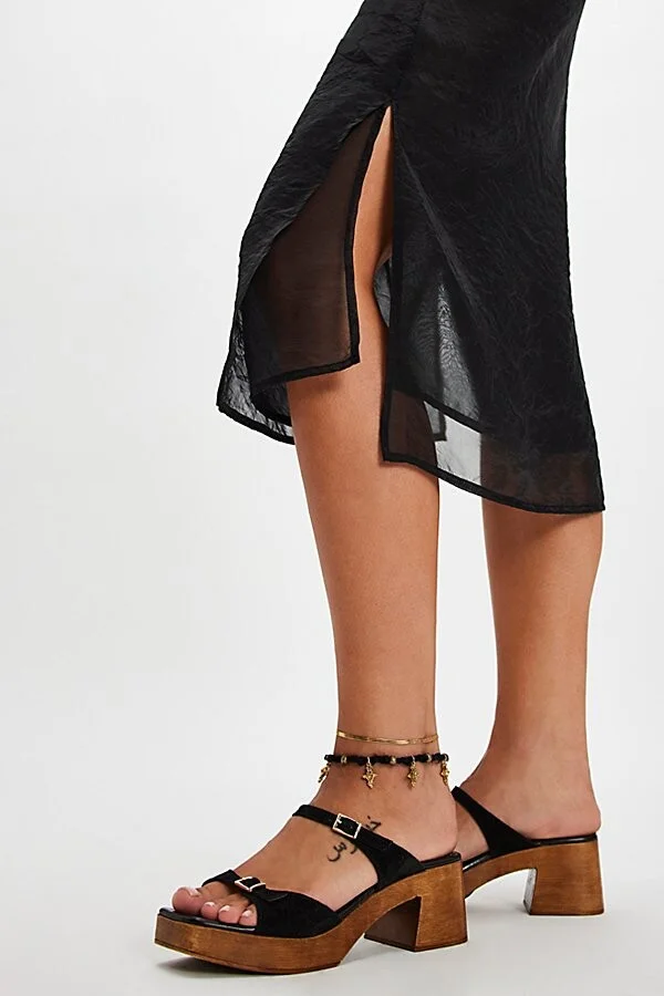 Beck Buckle Clogs