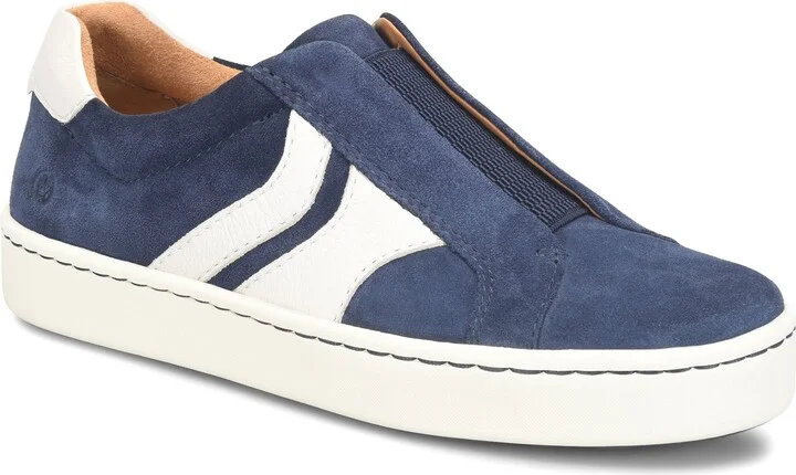 Navy Suede