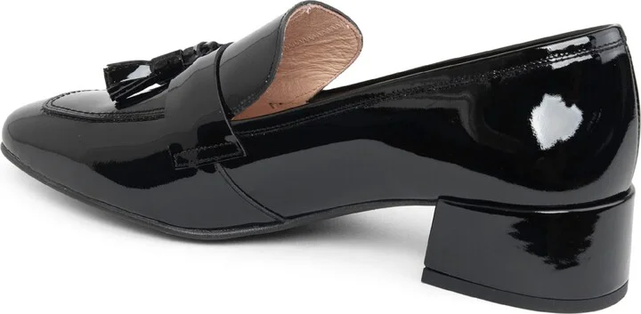 Beckham Block Heel Tassel Loafer - Image 2