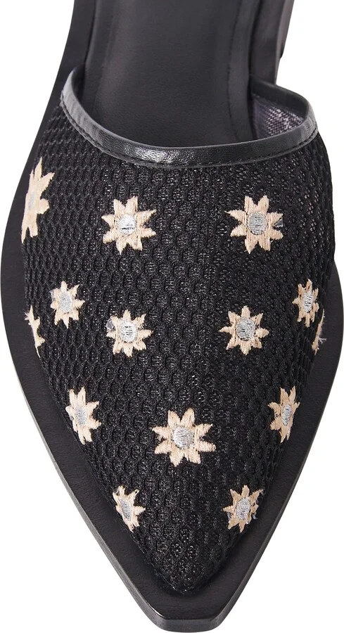 Becky Daisy Pointed Toe Mule - Image 7