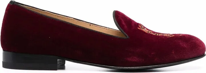 Becky velvet slippers