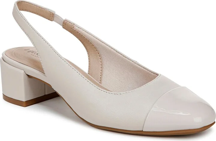 Becoming Cap Toe Slingback Pump