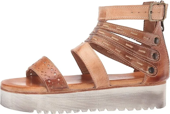 Bed Stu Artemia Women's Shoes Bone Mustard/Tan Rustic : 6 M, Leather - Image 7