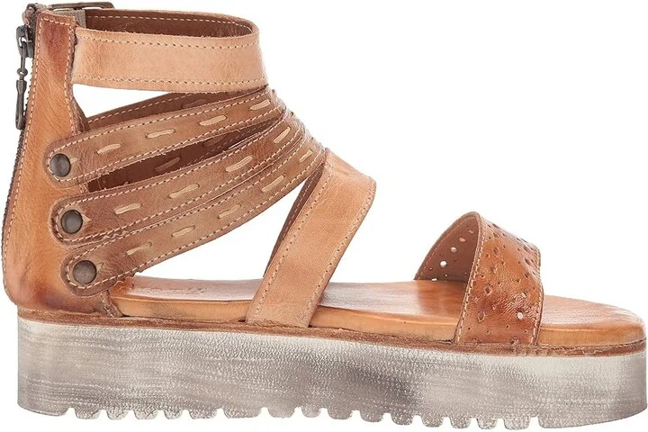 Bed Stu Artemia Women's Shoes Bone Mustard/Tan Rustic : 6 M, Leather - Image 8
