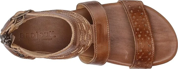 Bed Stu Artemis Women's Sandals Tan Rustic Leather : 7 M - Image 3