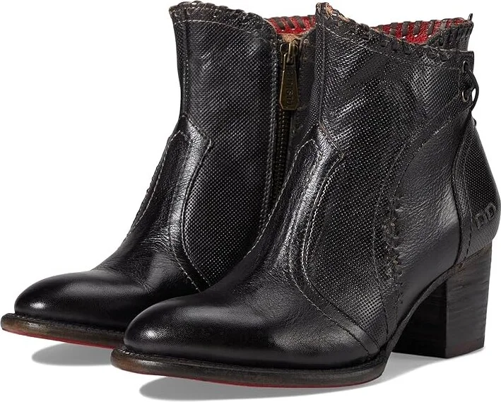 Bed Stu Bia Women's Shoes Black Rustic : 8 M, Leather