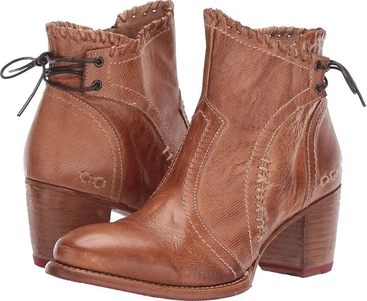 Bed Stu Bia Women's Shoes Tan Dip-Dye : 6 M, Leather