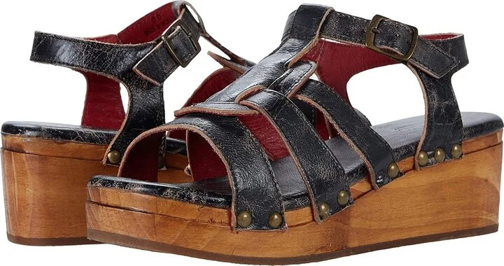 Bed Stu Fabiola Women's Shoes Black Lux : 6 M, Leather