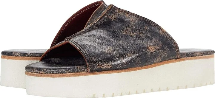 Bed Stu Fairlee II Women's Shoes Black Lux : 6 M, Leather