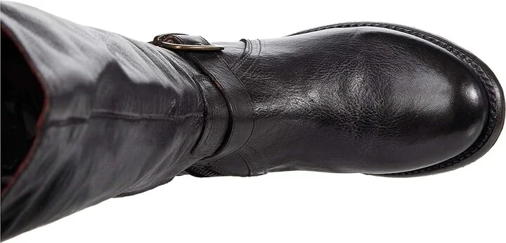 Bed Stu Glaye Wide Calf Women's Boots Teak Rustic : 6 M, Leather - Image 9