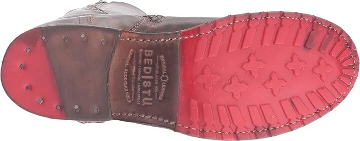 Bed Stu Glaye Women's Boots Teak Rustic Leather : 6 M - Image 4