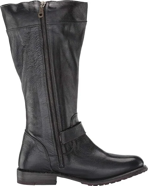 Bed Stu Gogo Lug Wide Calf Women's Boots Black Rustic : 6 M, Leather - Image 8