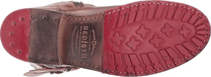 Bed Stu Gogo Lug Wide Calf Women's Boots Tan Rustic : 6 M, Leather - Image 4