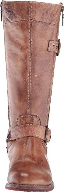 Bed Stu Gogo Lug Wide Calf Women's Boots Tan Rustic : 6 M, Leather - Image 6