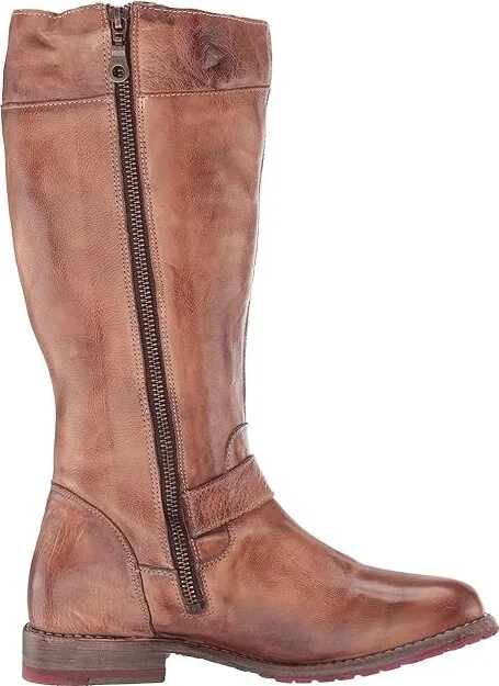 Bed Stu Gogo Lug Wide Calf Women's Boots Tan Rustic : 6 M, Leather - Image 8