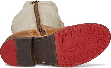 Bed Stu Gogo Lug Wide Calf Women's Boots Tan Rustic Nectar Lux : 7 M, Leather - Image 3