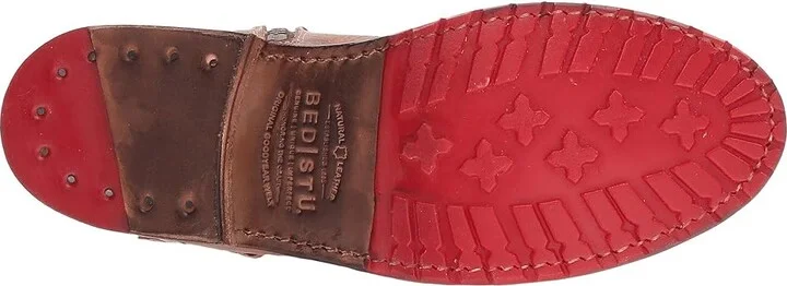 Bed Stu Gogo Lug Women's Shoes Tan Rustic : 6 M, Leather - Image 4