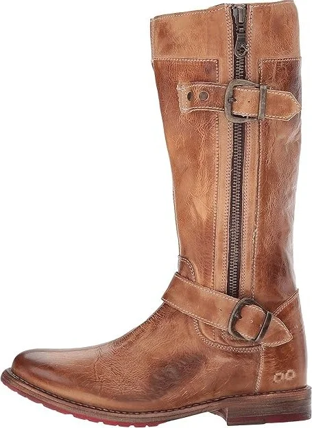 Bed Stu Gogo Lug Women's Shoes Tan Rustic : 6 M, Leather - Image 7