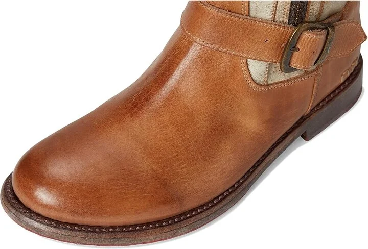 Bed Stu Gogo Lug Women's Shoes Tan Rustic Nectar Lux : 9 M, Leather - Image 2