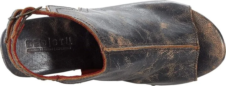 Bed Stu imelda Women's Shoes Black Lux : 7 M, Leather - Image 2