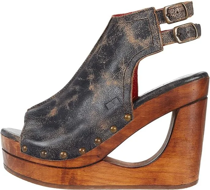 Bed Stu imelda Women's Shoes Black Lux : 7 M, Leather - Image 6