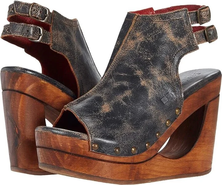 Bed Stu imelda Women's Shoes Black Lux : 7 M, Leather