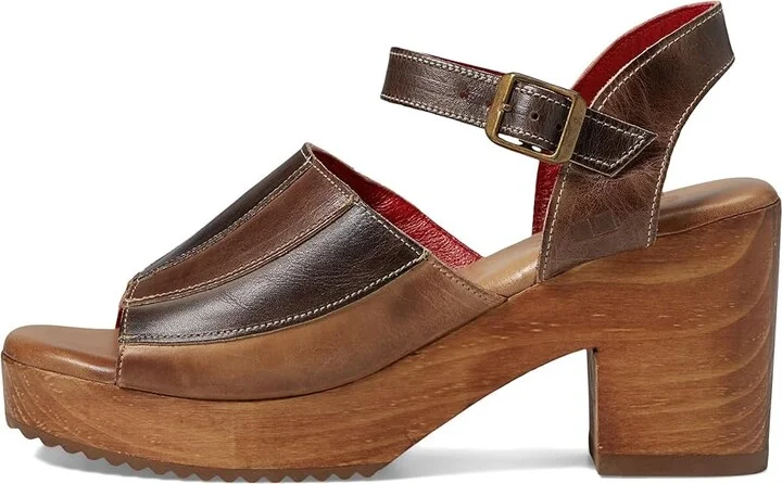 Bed Stu jetsetter Women's Sandals Cold Brew Rustic : 7 M, Leather - Image 5