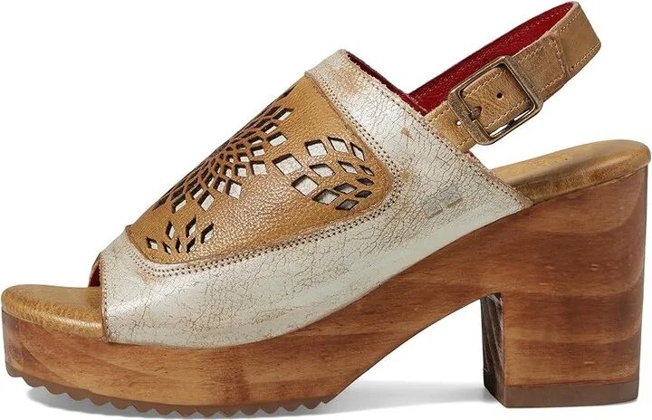 Bed Stu jinkie Women's Sandals Nectar Lux Cashew Rustic : 7.5 M, Leather - Image 5