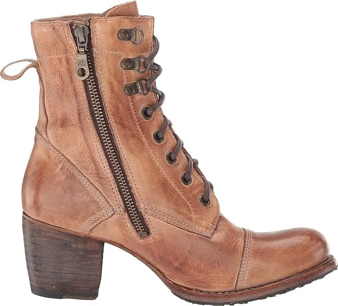 Bed Stu Judgement Women's Dress Lace-up Boots Tan Rustic : 6 M, Leather - Image 8