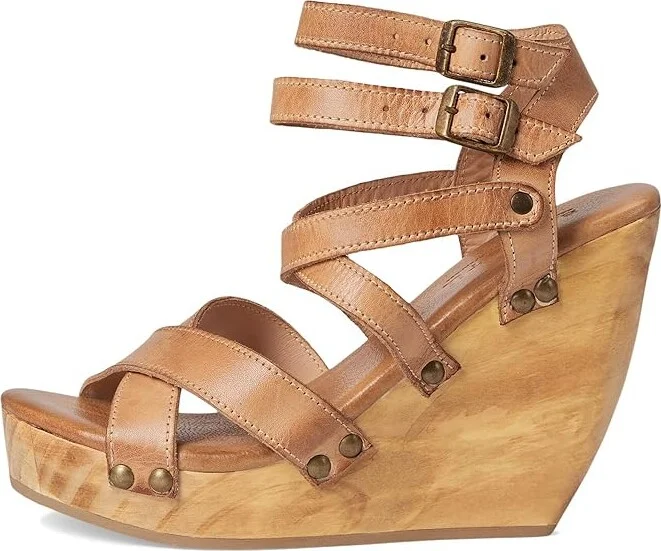 Bed Stu Juliana Ii Women's Wedge Shoes Tan DD : 8.5 M, Leather - Image 6