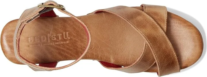 Bed Stu Kalah High Women's Heels Oats Rustic : 10 M, Leather - Image 2